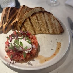 Tomato tartare! Tomato tartare!
