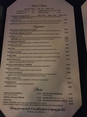 Menu photo 3 Old Tavernier Restaurant & Lounge Tavernier, FL Menu photo 3 Old Tavernier Restaurant & Lounge Tavernier, FL