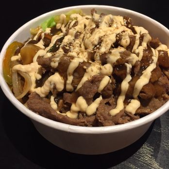 Cafe Orange - Bulgogi Cup - $9. Not bad, but I would not get it again. - Desserts Near Me - Garden Grove, California