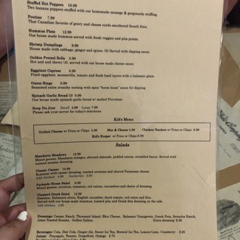 Parkside Meadow - Menu - American Near Me - Buffalo, New York Parkside Meadow - Menu - American Near Me - Buffalo, New York