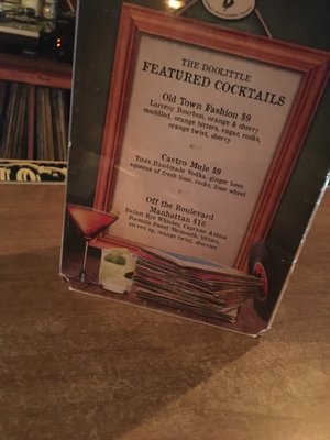 Menu photo 5 The Doolittle Castro Valley, CA