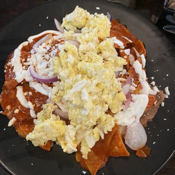 Centrico - Chilaquiles with scrambled eggs - Mexican Near Me - Phoenix, Arizona