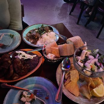 Cha Cha Cha - Ceviche Salad, Fried Platanos Maduros, Cha3 Jerk Chicken - Caribbean Near Me - San Francisco, California Cha Cha Cha - Ceviche Salad, Fried Platanos Maduros, Cha3 Jerk Chicken - Caribbean Near Me - San Francisco, California