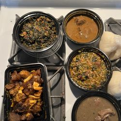 Nkwobi efo okra Edikaikong Soup Nsala Soup Banga Soup