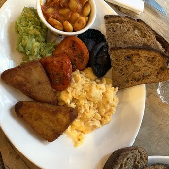 The Grazing Goat Marylebone - Vegetarian full breakfast - Gastropubs Near Me - London, XGL