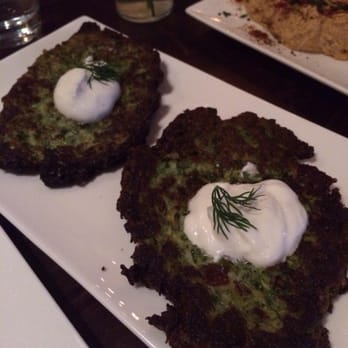Balzem - Zucchini cakes - Mediterranean Near Me - New York, New York Balzem - Zucchini cakes - Mediterranean Near Me - New York, New York