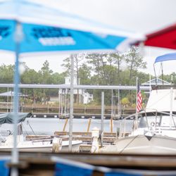 River Inn and Marina - waterfront dining
Relax and watch the fisherman float by