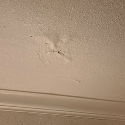Crack in ceiling Crack in ceiling