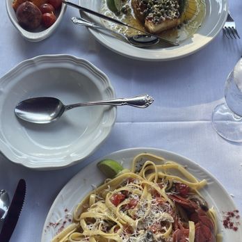 Cafe Fiore - Swordfish special and lobster seafood pasta. - Italian Near Me - South Lake Tahoe, California Cafe Fiore - Swordfish special and lobster seafood pasta. - Italian Near Me - South Lake Tahoe, California