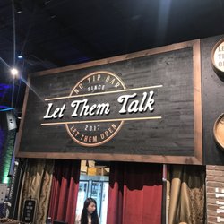 Let Them Talk Bar - Dollar Beers! Can't go wrong!