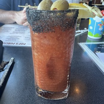 Pop's Public House - Amazing Bloody Mary! - New American Near Me - Gilroy, California
