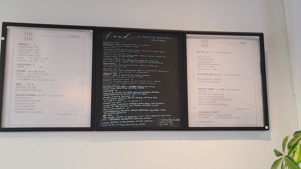 Menu photo 6 Cara Vana Coffee Shop Los Angeles, CA Menu photo 6 Cara Vana Coffee Shop Los Angeles, CA