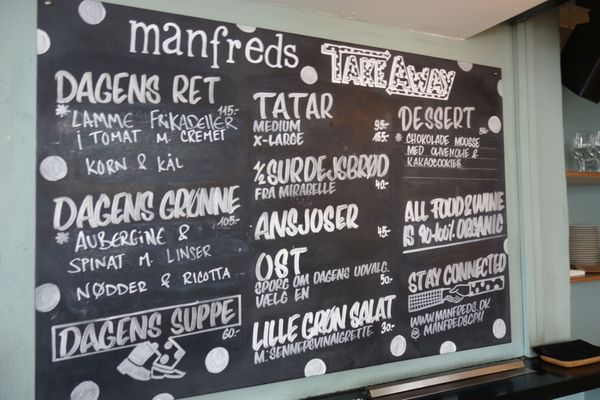 Menu photo 5 Manfreds København N, 84
