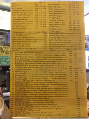Menu photo 5 Quik Stop Deli North Smithfield, RI Menu photo 5 Quik Stop Deli North Smithfield, RI