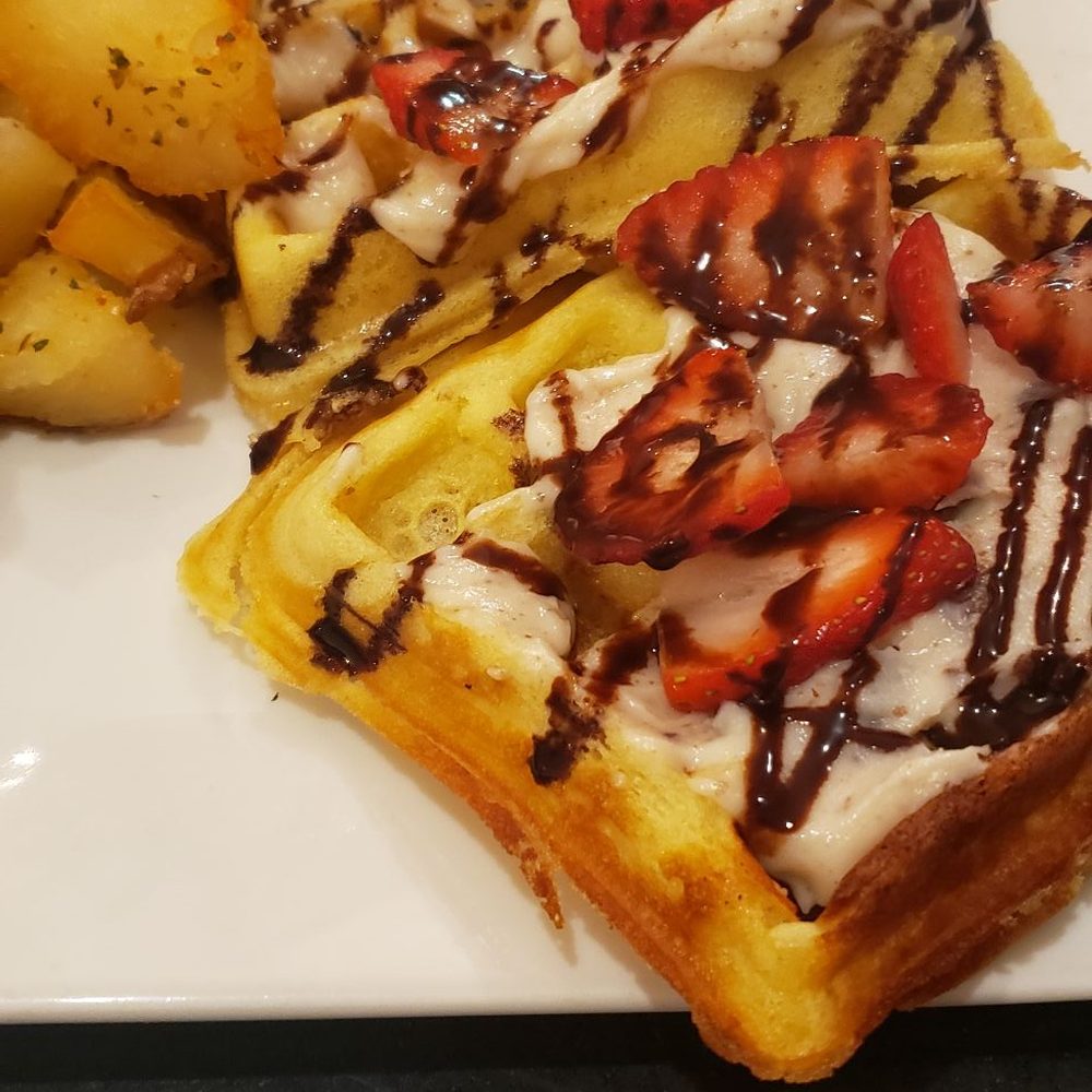 Anthony's Cheesecake - Cannoli cream waffle - American Near Me - Bloomfield, New Jersey Anthony's Cheesecake - Cannoli cream waffle - American Near Me - Bloomfield, New Jersey