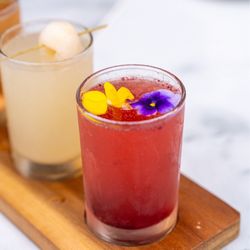 The Dive Oyster Bar - Mimosa flight IG: foodie.maps