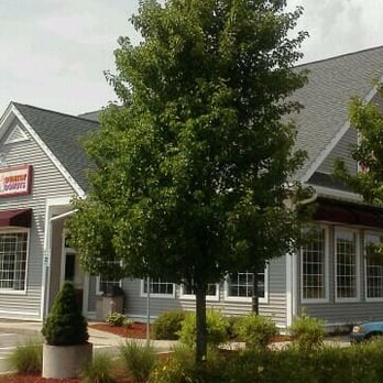 Dunkin' -  the front of a restaurant - Donuts Near Me - Wrentham, Massachusetts