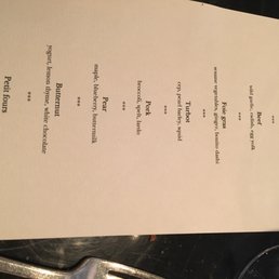 Menu Menu