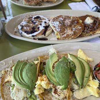 Snooze, an A.M. Eatery - our pancakes were served cold to us. presentation for my breakfast tacos sloppy /unappetizing. Looked like they were dropped on the floor ! - Breakfast & Brunch Near Me - Orange, California Snooze, an A.M. Eatery - our pancakes were served cold to us. presentation for my breakfast tacos sloppy /unappetizing. Looked like they were dropped on the floor ! - Breakfast & Brunch Near Me - Orange, California