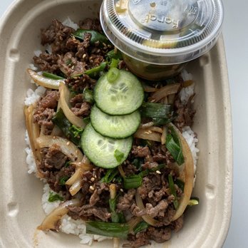 Bopbox - Bulgogi Rib-Eye Bowl - Asian Fusion Near Me - Seattle, Washington