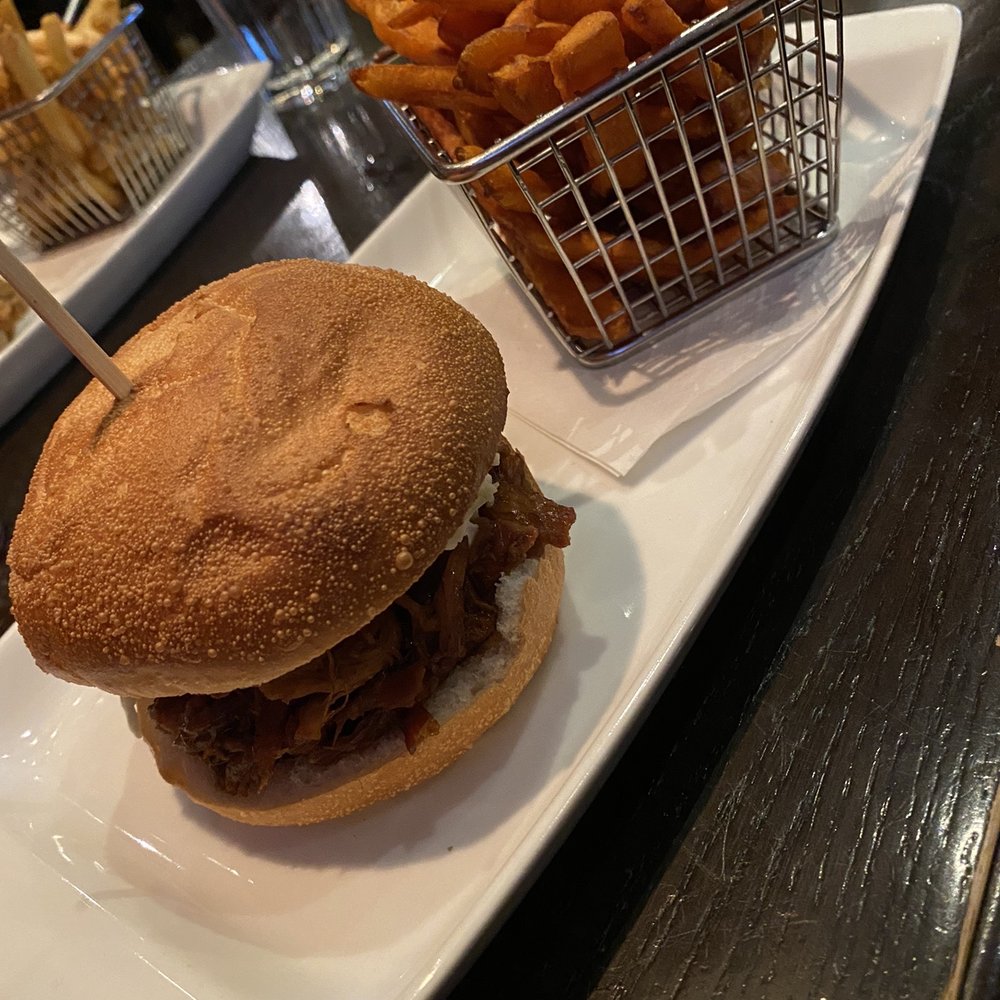 The Classic Sandwich with Sweet Potato Fries The Classic Sandwich with Sweet Potato Fries