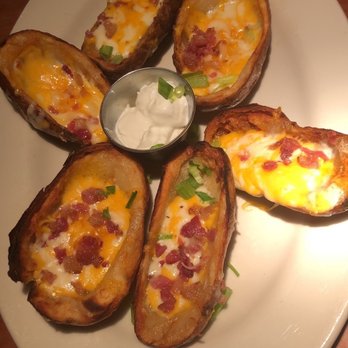 Black Angus Steakhouse - Loaded Potato Skins - Steakhouses Near Me - Glendale, Arizona Black Angus Steakhouse - Loaded Potato Skins - Steakhouses Near Me - Glendale, Arizona