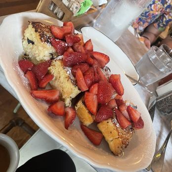 Jacob's Pickles - Biscuit French Toast.  Goodness with house syrup... da - Comfort Food Near Me - New York, New York