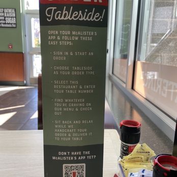 McAlister's Deli - Order instructions from APP - Delis Near Me - Fairfax, Virginia McAlister's Deli - Order instructions from APP - Delis Near Me - Fairfax, Virginia