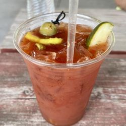 Jordan Bar and Grill - Bloody Mary-perfect!