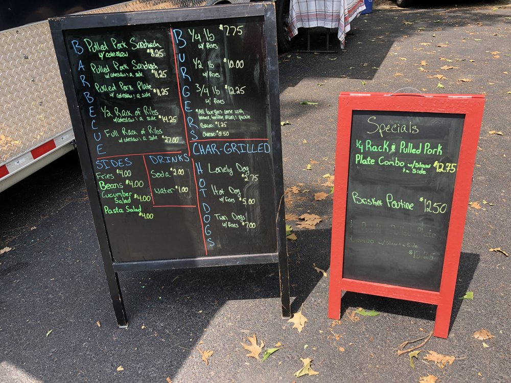 Food from Pigknuckles Burger & Barbeque