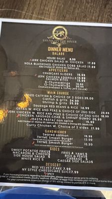 Menu photo 1 Thyme On The River Portsmouth, VA Menu photo 1 Thyme On The River Portsmouth, VA