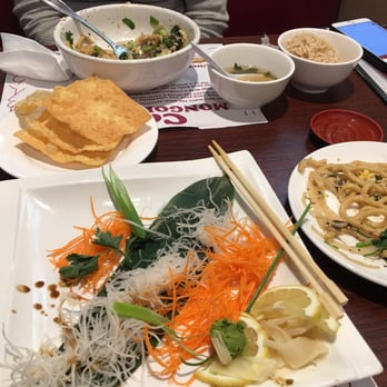 CoCo Mongolian Grill & Sushi - I ate all my fish. The brown rice is still there and we still had left over Mongolian BBQ that we couldn't 'share' - Bars Near Me - Redding, California