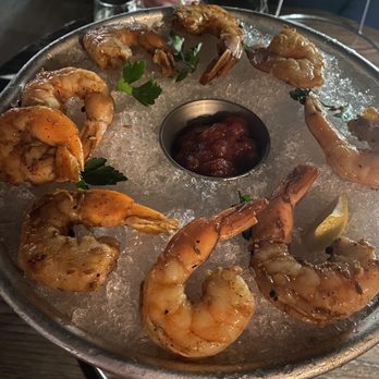 Five Kitchen & Bar - Smoked shrimp cocktail - New American Near Me - Cincinnati, Ohio Five Kitchen & Bar - Smoked shrimp cocktail - New American Near Me - Cincinnati, Ohio