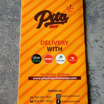 Pita Shop - part of their menu - Mediterranean Near Me - Miramar, Florida Pita Shop - part of their menu - Mediterranean Near Me - Miramar, Florida