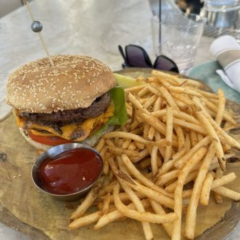Bel-Aire Backyard - VEGAN double burger - New American Near Me - Las Vegas, Nevada Bel-Aire Backyard - VEGAN double burger - New American Near Me - Las Vegas, Nevada