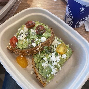 Bluestone Lane - Avocado Smash (D,S,G,SE) - Coffee & Tea Near Me - New York, New York Bluestone Lane - Avocado Smash (D,S,G,SE) - Coffee & Tea Near Me - New York, New York