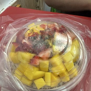 Hawa Smoothies - Peanut Butter Acai Bowl substituted with pineapple instead of banana, also added shredded coconut. BUSSIN BUSSIN! . - Juice Bars & Smoothies Near Me - New York, New York