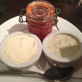 The Waterfront - How cute is the little ketchup pot? - Bars Near Me - Ayr, SAY
