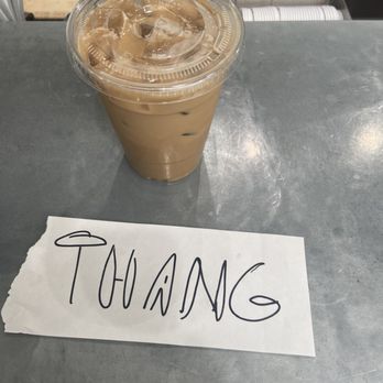 Ground Support - Thomas Special "Ice Latte/ Oatmilk/ Honey - Coffee & Tea Near Me - New York, New York