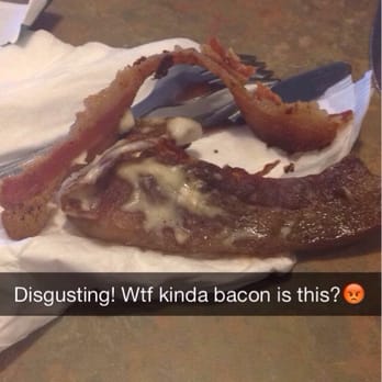 Buffalo Wild Wings - My friends nasty ass bacon on her nasty ass chicken sandwich. - Chicken Wings Near Me - Miami, Florida Buffalo Wild Wings - My friends nasty ass bacon on her nasty ass chicken sandwich. - Chicken Wings Near Me - Miami, Florida