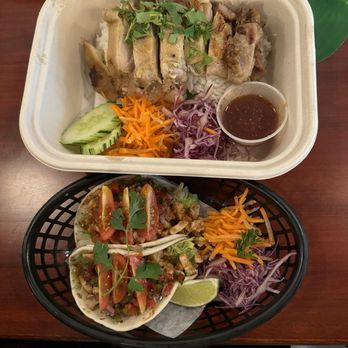 Thai Cottage Bistro - Larb Gai Taco and Kao Gai Yang - Thai Near Me - Rockville, Maryland