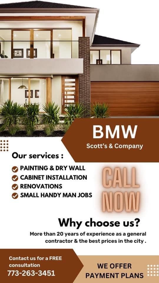 BMW SCOTT & COMPANY Chicago, Illinois Painters Phone Number Yelp