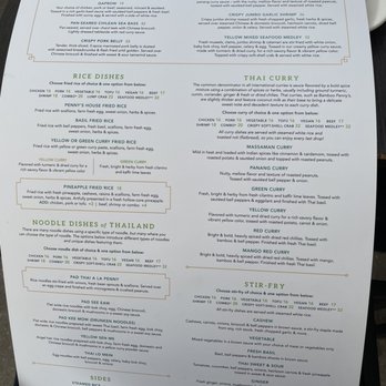 Bamboo Penny's - Menu (side 2 of 2) - Thai Near Me - Leawood, Kansas Bamboo Penny's - Menu (side 2 of 2) - Thai Near Me - Leawood, Kansas