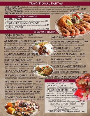 Menu photo 8 El Corcel Mexican Restaurant Indianapolis, IN