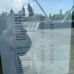 menu as of 5/17/25