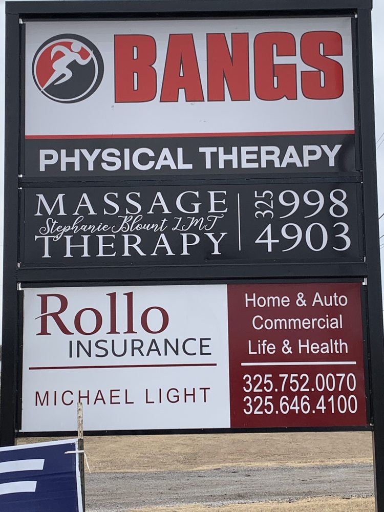 STEPHANIE BLOUNT, LMT Updated May 2024 Request an Appointment 807 E Hall St, Bangs, Texas