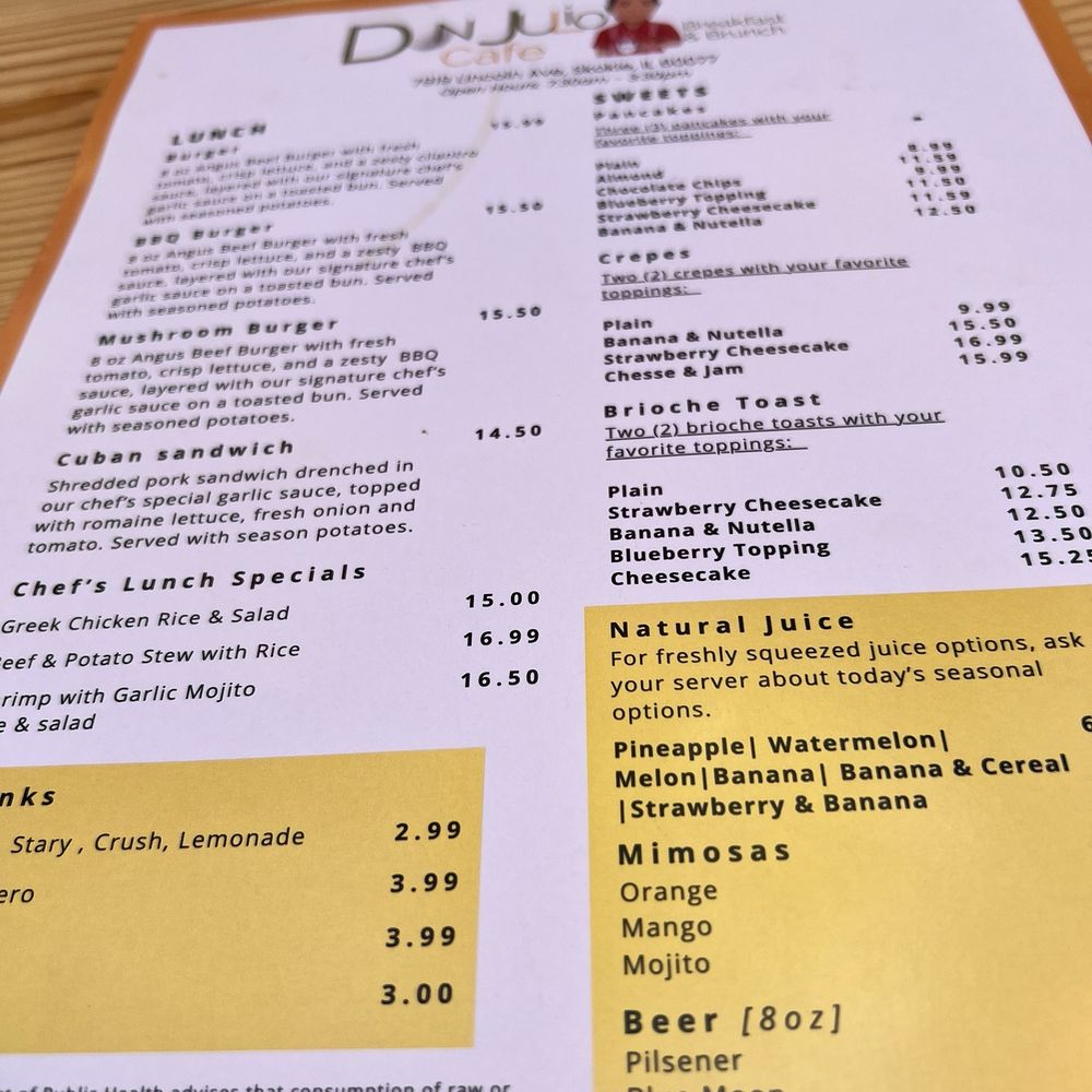 Don Julio Cafe - Breakfast & Brunch Near Me - Skokie, Illinois