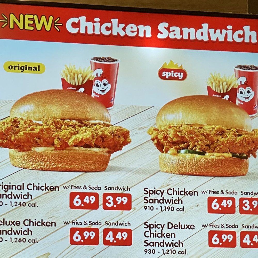 Jollibee - Jollibees chicken sandwich the real deal doesn't look like the picture - Fast Food Near Me - Chicago, Illinois Jollibee - Jollibees chicken sandwich the real deal doesn't look like the picture - Fast Food Near Me - Chicago, Illinois
