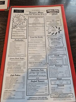 Menu photo 2 Chris' & Pitt's Downey, CA Menu photo 2 Chris' & Pitt's Downey, CA