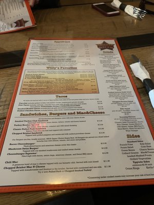 Menu photo 3 Smokin Willy BBQ Purcellville, VA Menu photo 3 Smokin Willy BBQ Purcellville, VA